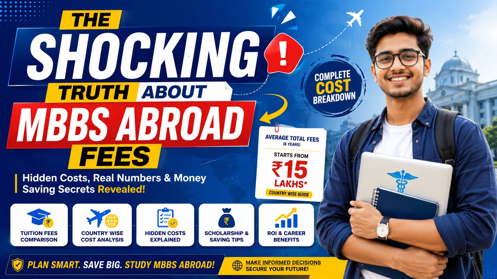 The Shocking Truth About MBBS Abroad Fees: What Indian Students Must Know Before Applying